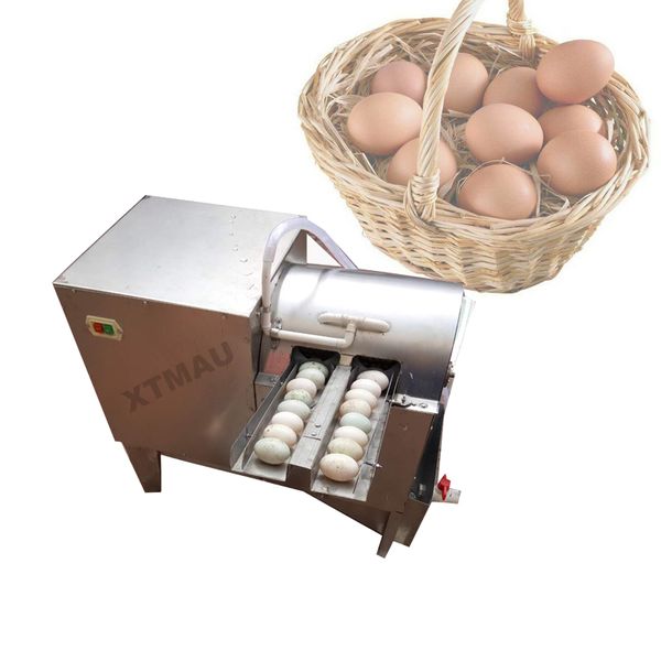 Lavadora de huevos de 4000 uds/h a la venta/lavadora de huevos de pato de doble fila/máquina de limpieza de huevos de ganso