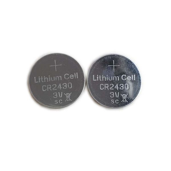 Piles bouton au lithium Super Power CR2430 3V, pour montres PCB, lumières