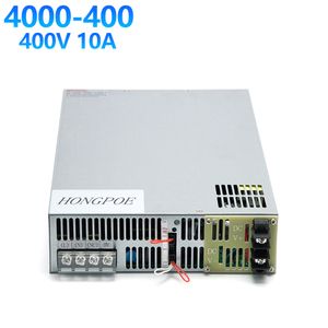 4000W 400V Alimentation 0-400V Alimentation réglable 400VDC AC-DC 0-5V Contrôle du signal analogique SE-4000-400 Transformateur de puissance 400V 10A 220VAC / 380VACINPUT