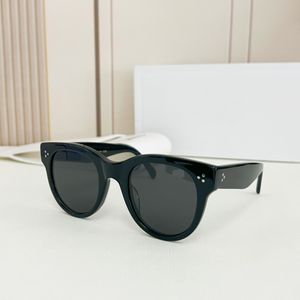 4003I Ronde Cat Eye Zonnebril Havana Bruin Shaded voor Dames Zomer Shades Sunnies UV-bescherming Brillen met Doos