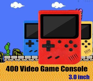 400in1 Handheld Video Game Console Nes Retro 8bit Design 30 inch LCD 400 Classic Games ondersteunt Single Player AV -uitvoer Pocket2701457