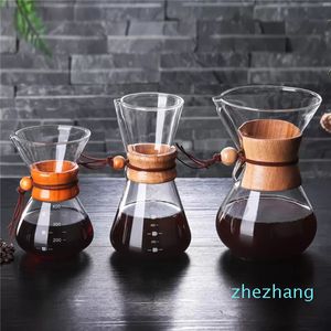 400 ml 600 ml 800 ml resistent glazen koffiezetapparaat Koffie pot espresso Coffe machine met roestvrijstalen filterpot CL200920