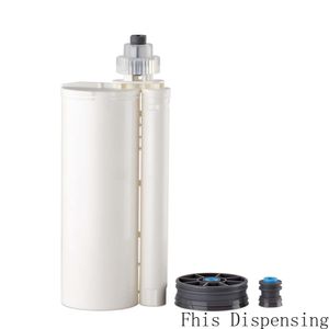 400 ml AB ​​Epoxy Gun PBT Materiaal Cartridge Wegwerp dubbele lijmpatroon