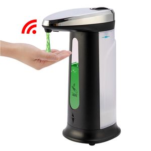 Distributeur automatique de savon liquide 400ML capteur intelligent distributeur de savon distributeur de savon ABS sans contact pour cuisine salle de bain