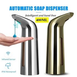 400 ml Capteur automatique Dispensateur Dispensier Lavage Téléphone Smart Hand Washing Soam Dispentier Electric Hand Washer Tools 240419