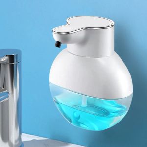 Distributeur automatique de savon à capteur infrarouge de 400ML, distributeur de savon et de mousse de Gel, lave-mains Rechargeable pour appareil ménager de cuisine