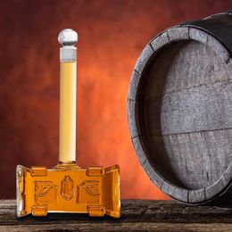 400 ml Wine Decanter en forme de marteau en forme de couloir rouge Aerator Champagne Brandy Vodka Veranges Board Bar accessoires 240419