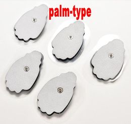 400 stuks door DHL Elektrode Pad Herbruikbare Zelfklevende Vervanging Massage Pads Handvorm Klik op 35mm voor mini IQ TENS UnitEMS Mas8543132