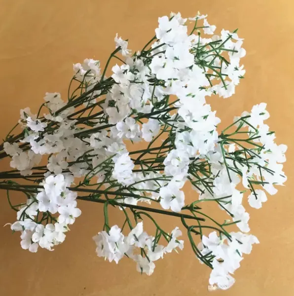 400 pièces livraison gratuite nouvelle arrivée Gypsophile souffle de bébé artificielle fausses fleurs en soie plante maison décoration de mariage