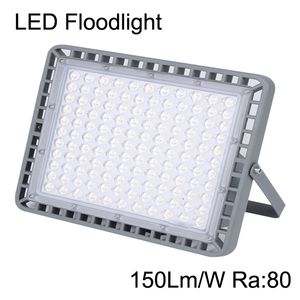 400W 300W 200W 100W LED Projecteurs 150Lm/W Ra80 Blanc Chaud Froid Projecteur Extérieur Cour Jardin Lampe crestech