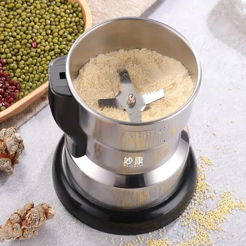 400W Kitchen Cereal Nuts Harils Spices Grain Grinder Machine Machine à café électrique Multifinection Home Coffee Grinder