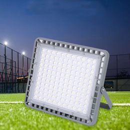 Projecteurs ultra-minces à LED 400W 150Lm / W Ra80 Lumière de stade extérieur 6500K pour projecteurs d'atelier de chantier étanches extérieurs CRESTECH168