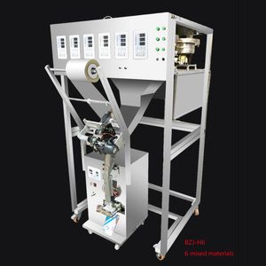 400W Multifunctionele Mengen Verpakkingsmachine Granule Poeder Vullen Machine Multigrain Bloem Thee Kruidenpoeder Multi-Head Packing Machine