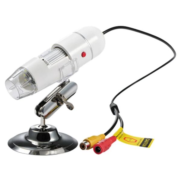 Microscope USB 400x-1000x Microscope USB COMS COMS COMS TV / AV Interface microscope numérique pour électronique
