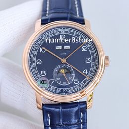 4010T Montre Homme TW Factory Suisse 2460QCL Mouvement Automatique Cadran Blanc / Bleu Saphir Cristal Or Rose Classique Montre-Bracelet De Luxe 2 couleurs