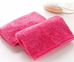 4018cm Super zachte make -up remover handdoek herbruikbare make -up handdoek gum gum gum gum high -kwaliteit handdoekverwijderingsdoekjes geen behoefte aan reiniging van oliegereedschap 8890879