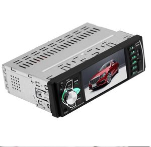 4022D 4,1 ''pantalla Digital 1Din Radio de coche compatible con USB AUX FM BT Control remoto del volante con cámara de marcha atrás