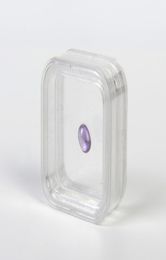 4040mm Transparent flottant vitrine boucle d'oreille gemmes anneau bijoux Suspension emballage boîte PET Membrane support Holder4505393