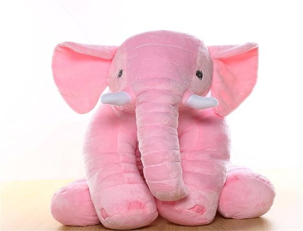 Almohada de elefante suave de 406080cm para dormir de bebé, juguetes de peluche, muñecas de animales de peluche, soporte de espalda infantil gigante 2108046073659