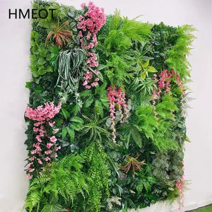 4060cm plantes vertes gazon mur fleur artificielle pelouse feuille d'eucalyptus tapis herbe mariage toile de fond fenêtre jardin maison déco 240127