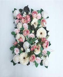 4060cm luxe Personnaliser la soie hydragée artificielle floraison murale de mur bascule bricolage bricolage de mariage arc décoration de fleur art t207865818