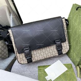406367 Diseñador de moda bandolera de hombro cartera bolsas de equipaje bolso de cuero de nailon de alta calidad monedero para hombres