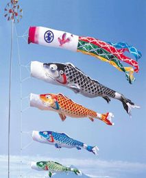 4070100 cm Japan Style Karp Wind Sock Flag Wind Chimes Hanging Decorations Yard Koinobori Hanging Decor6626483
