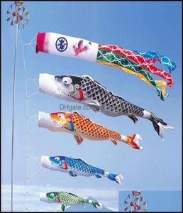 4070100 cm Japon style carpe vent chaussette drapeau carillons décorations suspendues cour Koinobori décor 265902 livraison directe 2021 décoratif 3824523