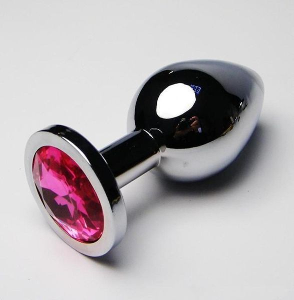 4090mm grand plug anal en métal plaqué bijoux strass godemichet anal insérer produits pour adultes jouets sexuels pour hommes et femmes 6993306