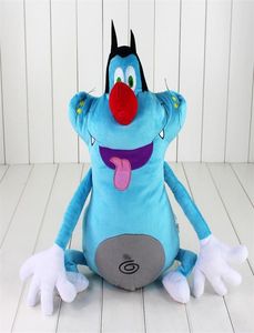 40 cm Franse cartoon Oggy en de kakkerlakken pluche speelgoedvet kat oggy knuffelige dierenpop y2007035231828