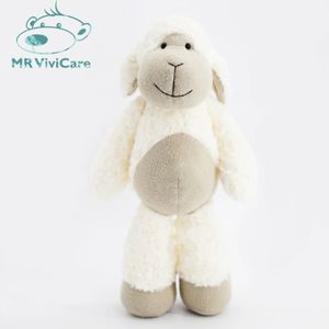 40 cm Schapen Alpaca Pluche Pop Schattige Dierenpop Zacht Katoen Gevulde Pop Kinder Knuffel Slapende Partner Verjaardagscadeau 240118