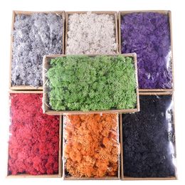 40 g hoge kwaliteit kunstmatige mos immortale mos simulatie groene plant gras huis decoratieve muur diy micro landschap accessoires