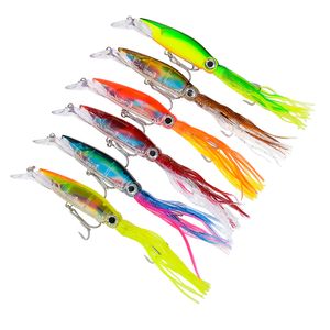 40g pc Octopus Fishing Lure Minnow Squid Lure With Tentacles Leurres Peche Hard Bait Artificial Pesca Tackle Accessories