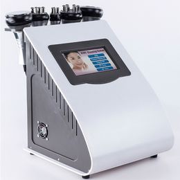 5 In 1 ultrasone afslanke machine liposuctie 40k cavitatie lichaam vacu￼m multipolar rf schoonheidsapparaat voor gezicht