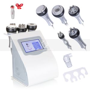 Machine amincissante à Cavitation ultrasonique Sextupole RF 40K, appareil de Lifting de la peau sous vide avec 3 couleurs, masseur photonique Led en cadeau