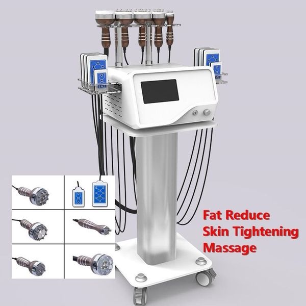 Cavitation 40k Vacuum Ultrasonic amincissant Device / RF Réduction de graisse Machine corporelle LIPO LIPO / Instrument de beauté à perte rapide