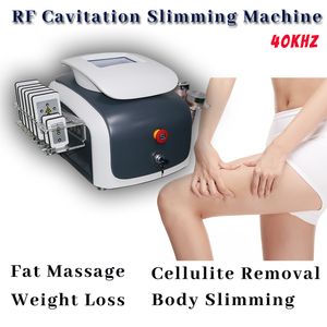 Machine amincissante à Cavitation ultrasonique RF 40khz, Massage des graisses du ventre, Diode Laser Lipo, perte de poids, raffermissement de la peau, conception Portable