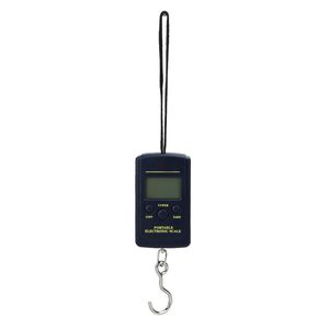 Mini báscula Digital de 40kg para equipaje de pesca, pesaje de viaje, báscula de gancho electrónica colgante Steelyard, herramienta de peso para cocina