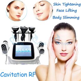 40 kHz cavitation Vacuum RF Lipo Machine de mise en forme du corps laser 5 en 1 Face Resserrer la réduction de la cellulite de resserrement de la peau