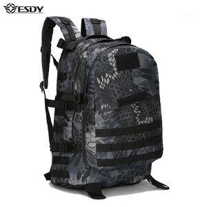 40L 3D Outdoor Sport Militaire Tactique Escalade Alpinisme Sac À Dos Camping Randonnée Trekking Sac À Dos Voyage En Plein Air Sac T190922