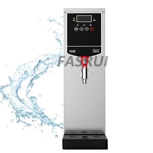 Hervidores eléctricos de 40 l/h, máquina de agua caliente escalonada para té de la leche, café, calentador de agua de cristal líquido, fabricante de calderas