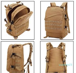 Mochila militar de 40L, mochila táctica, bolsa de deportes al aire libre de viaje del ejército táctico, impermeable, senderismo, 23 Camping3174