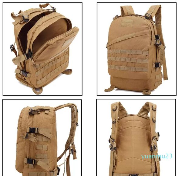 40L Military Rucksack Tactical Sac à dos Tactical Tactical Travel Sac de sport extérieur Randonnée imperméable 23 Camping3174