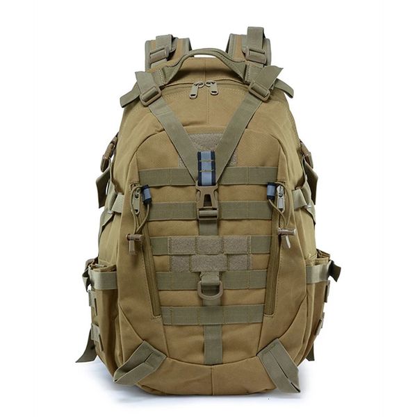 Sac à dos tactique militaire 40L pour hommes Camping randonnée sacs à dos sacs de voyage en plein air réfléchissants Molle 3P sac à dos d'escalade 240202