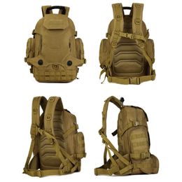 40L Sac De Voyage Tactique Sac À Dos Camping Militaire Sacs À Dos Randonnée Hommes Sports De Plein Air Sac À Dos Taille Armée Camping Sac XA612WA Y0721