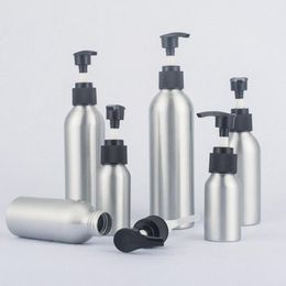 40 ml, 50 ml lege pomp lotion fles, aluminium flessen, diy make-up cosmetische verpakking container snelle verzending F422