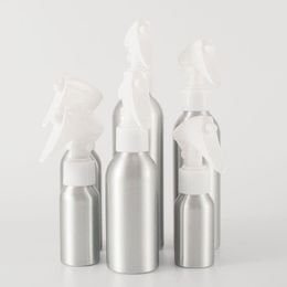40 ml 50 ml di alluminio spray atomizzatore bottiglia riutilizzabile bottiglie vuote pompa bianca atomizzatore per bottiglia di profumo cosmetico F2121 Wdhvx