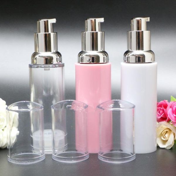 40 ml Airless Bouteille Pompe À Vide Lotion Récipient Cosmétique Utilisé Pour Voyage Bouteilles Rechargeables expédition rapide F732 Qvbvw