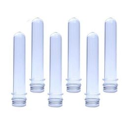 40 ml en plastique transparent vide rechargeable tube à essai bouteille échantillon bouteille cosmétique masque de bonbons sels de bain flacon pot pot bouteille conteneur Ho Xxqk