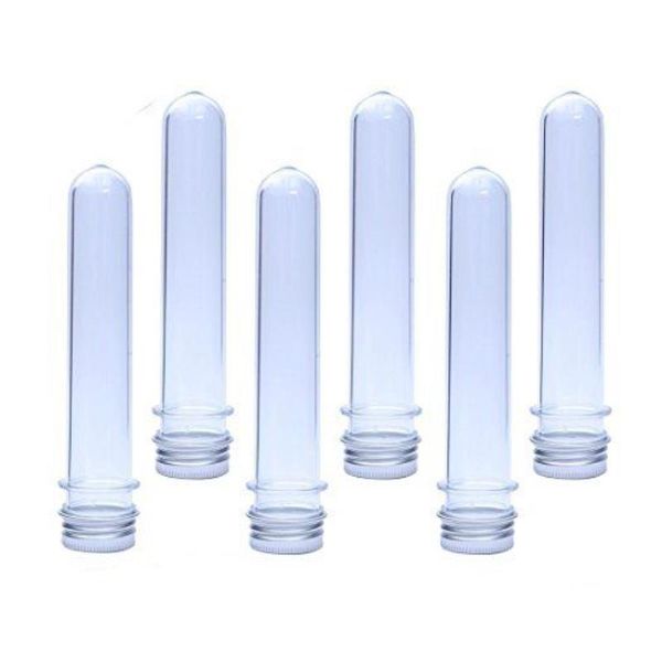 40 ml en plastique transparent vide rechargeable tube à essai bouteille échantillon bouteille cosmétique masque de bonbons sels de bain flacon pot pot bouteille conteneur Ho Acwj